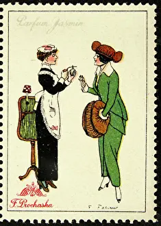 Fabiano: Poster stamp Jasmine perfume Prochaska