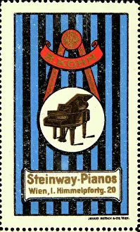 Pianos: Poster stamp Kohn pianos Vienna