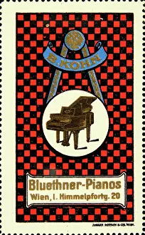 Pianos: Poster stamp Kohn pianos Vienna