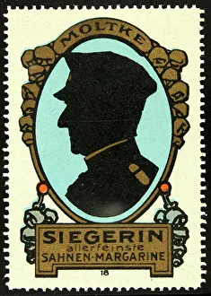 Margarine: Poster stamp margarine Moltke