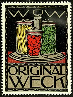 Weck: Poster stamp Original Weck