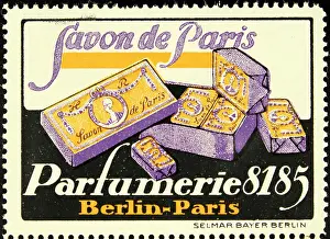 Savon: Poster stamp Parfumerie 8185