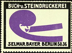 Selmar: Poster stamp Printer Selmar Bayer