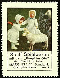 Steiff: Poster stamp Steiff toys