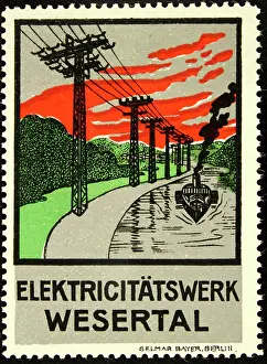 Aboutd: Poster stamp Wesertal power station