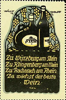 Klingenberg: Poster stamp Wine from Germany