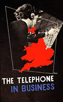 Operator: Poster, The Telephone in Business