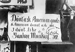 Yankee: Poster in Tokyo, 1940s