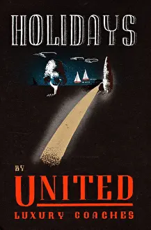 Coaches: Poster, United Luxury Coaches