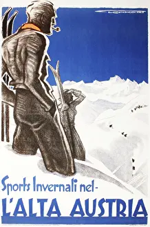 Drift: Poster for The Upper Austrian Tourist Board - Ski Scene