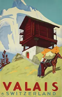 Valais: Poster, Valais, Switzerland