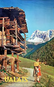 Valais: Poster, Valais, Switzerland