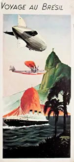 Art Nouveau: Poster, Voyage au Bresil