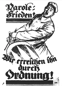Parole: Poster of the Weimar Republic