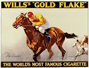 Wills: Poster, Wills's Gold Flake cigarette
