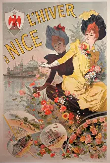 Cheret: Poster, Winter in Nice