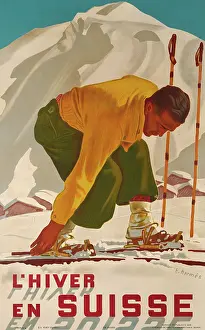 Suisse: Poster, Winter in Switzerland
