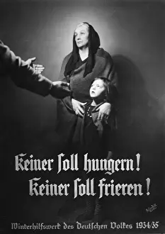 Promotes: Poster for the Winterhilfswerk