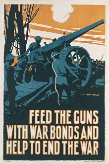 World War One: POSTER FOR WW1 WAR BONDS