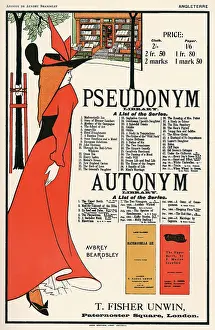 Unwin: Poster for The Yellow Book Magazine