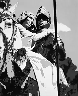 Romantics: Posterization Of Knight In Armor