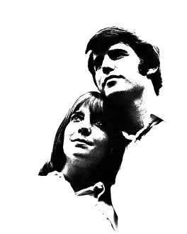 Posterized: Posterized Graphic Effect - Portrait of Young Couple