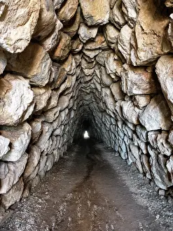 Yerkapi: Postern gate, Hattusa, Anatolia, Turkey