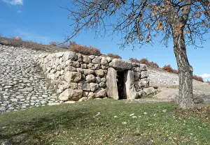Yerkapi: Postern gate, Rampart of Yerkapi, Hattusa, Anatolia, Turkey