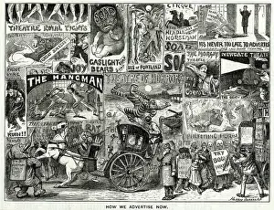 Advertise: Bill posters 1887