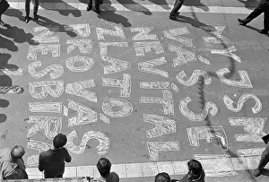 Liberalization: Posters - messages - information - news - protest