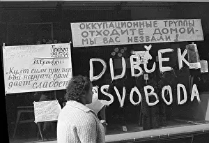 Liberalization: Posters - messages - information - news - protest