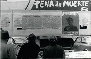 Governed: Posters on non-appearance of Juan Peron in Argentina