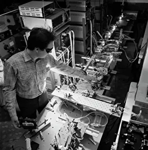 Laser: Postgraduate student M.V. Rychev