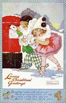 Pierette: Posting greeting cards