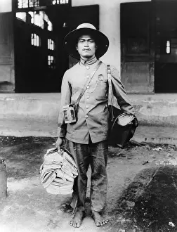 Bruce Castle Museum: Postman in Java, Indonesia