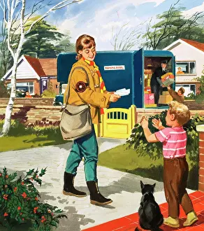 Postwoman: Postman and postwoman