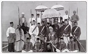 Appendicitis: Postponed Coronation - Sultan of Perak and Bodyguards 1902