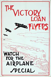 Fundraising: Postwar poster, The Victory Loan Flyers