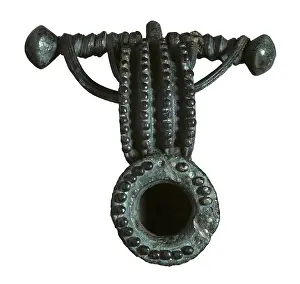 Villanueva: Pot-shaped fibula of the Second Iron Age (6th-3rd