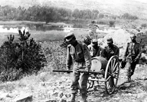 Karst: Potable water provision of the Austro-Hungarian Army, 1915