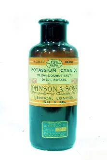 Agatha: Potassium Cyanide bottle
