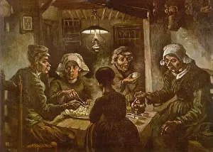 Pours: The Potato Eaters, by Van Gogh