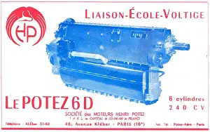 Moteurs: Potez 6 D Aero Engine