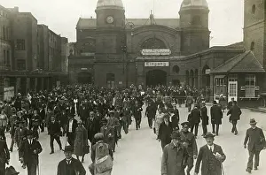 Bahnhof: The Potsdamer Bahnhof in Berlin, 1920s
