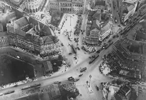 Leipziger: The Potsdamer and the Leipziger Platz in Berlin, 1913