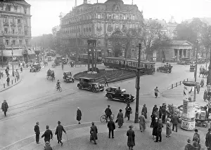 Leipziger: Potsdamer Platz in Berlin, around 1925
