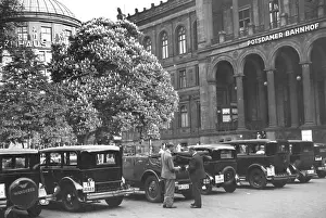 Bahnhof: The Potsdamer railway station in Berlin, 1932