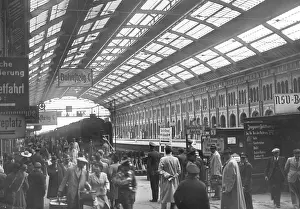 Potsdamer: The Potsdamer railway station in Berlin, 1940