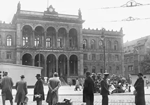 Bahnhof: The Potsdamer railway station in Berlin, 1940