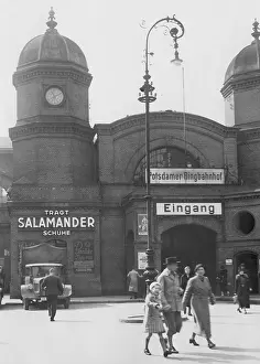 Cigars: The Potsdamer Ringbahnhof in Berlin, ca. 1930s